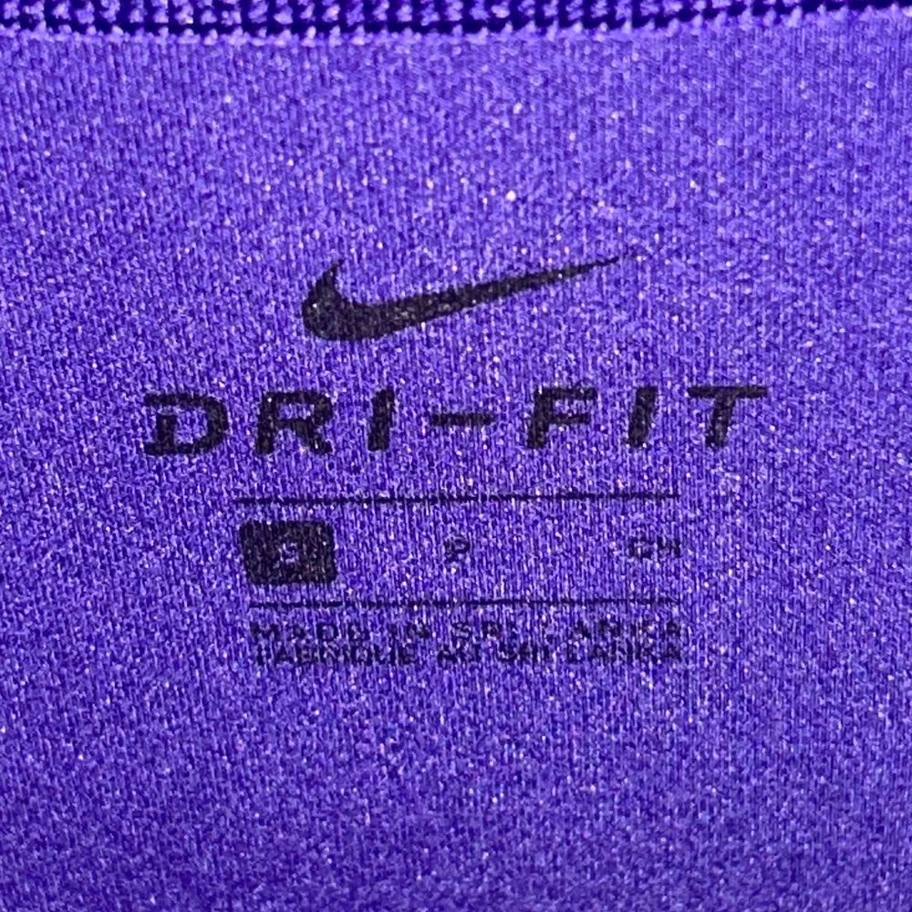 Nike MLB Dri Fit Pro Tee Shirt Men’s S Purple Gray Baseball Compression Athletic